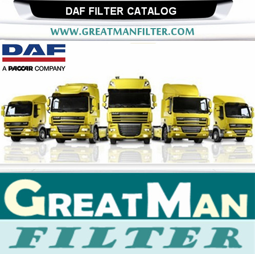 DAF FILTER CATALOG