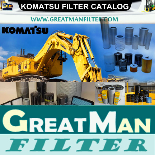 KOMATSU FILTER CATALOG