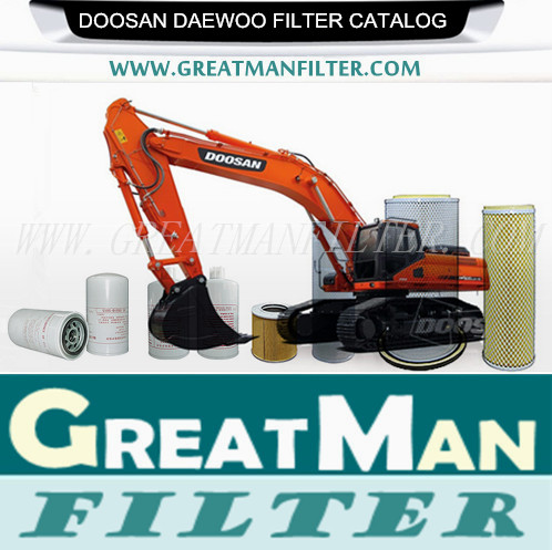 DOOSAN DAEWOO FILTER CATALOG