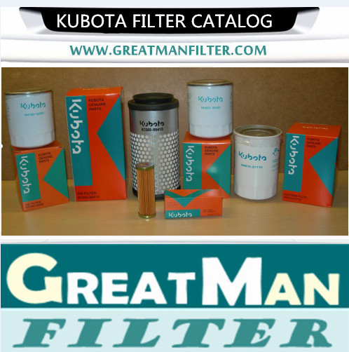 KUBOTA FILTER CATALOG